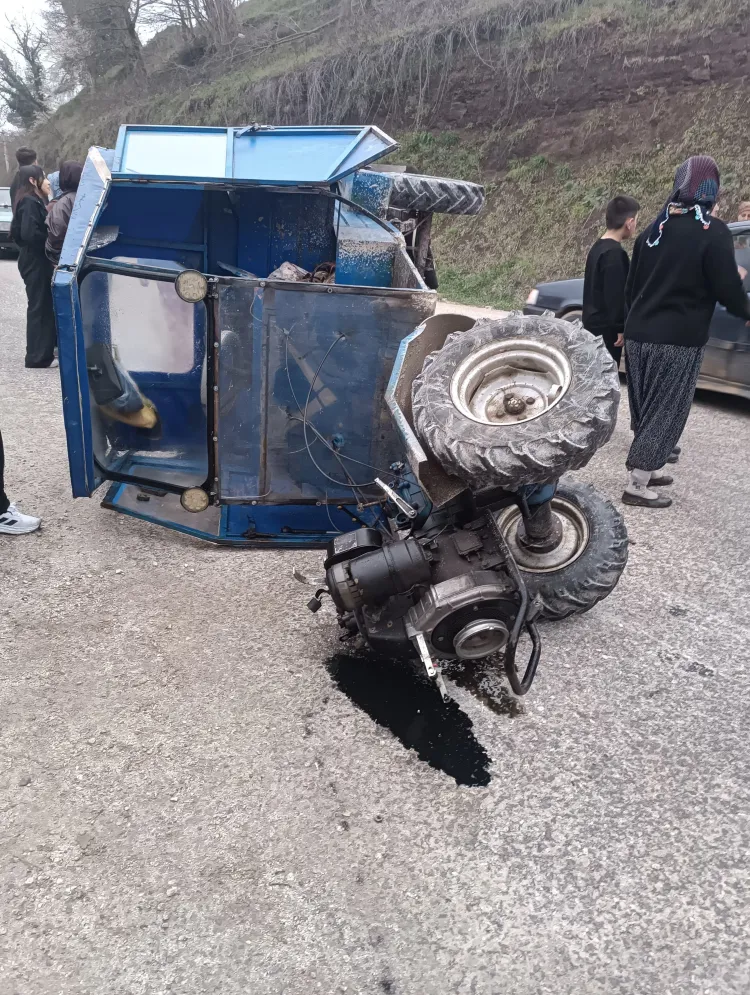 Düzce Yığılca’da patpat kazası: 2 yaralı