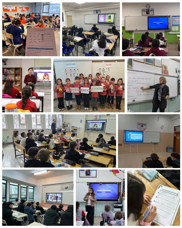 Finansal okuryazarlık dersi okullarda yoğun ilgi gördü