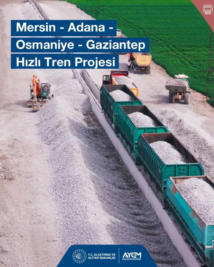 Akdeniz’i Güneydoğu’ya bağlayacak dev projede yüzde 81 ilerleme