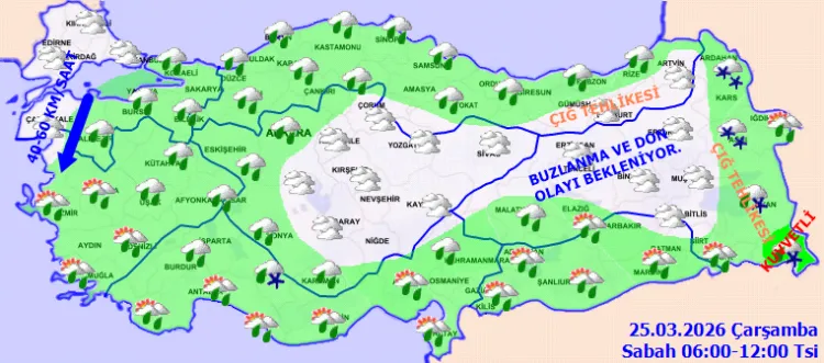 Yurt genelinde yağışlı hava etkili olacak