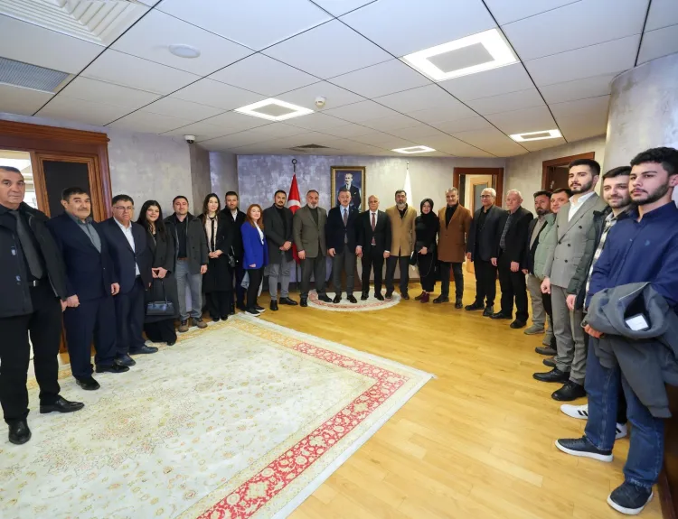 Kocaeli'de Başkan Büyükakın’a ziyaretçi akını