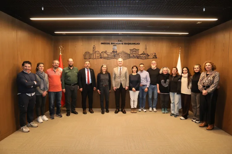 İspanyol misafirler Bursa İnegöl’e hayran kaldı