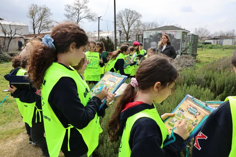 Bursa Nilüfer’de Bostan Kaşifleri tarımı deneyimledi
