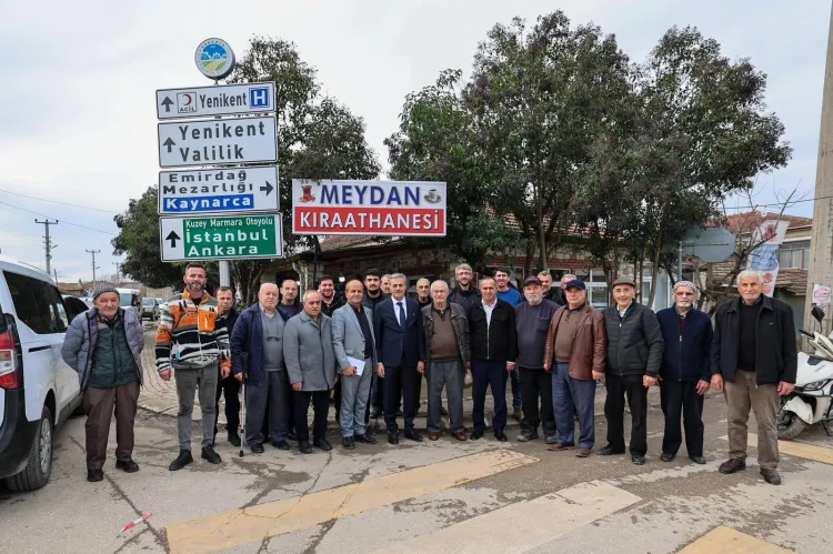 Sakarya Karakamış'a 3 bin 500 metrelik yağmursuyu hattı