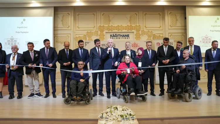 İstanbul Kağıthane'de 'engelsiz şarj' projesi
