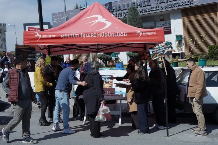 İstanbul Beylikdüzü'nde su krizine dikkat çekildi