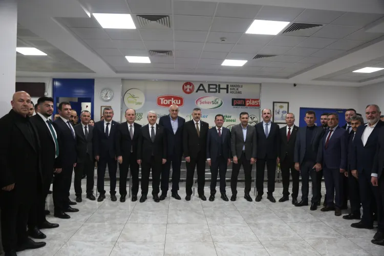 Bakan Çiftçi'den Çumra Şeker'e ziyaret