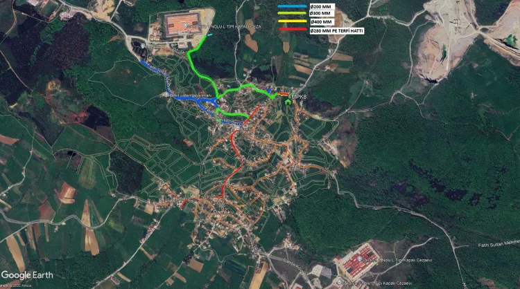 Sakarya'da atık su altyapısı 5 bin metrelik yeni hat ile güçleniyor