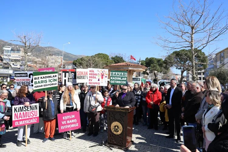 Bursa Gemlik’te kadınların mücadelesine güçlü destek